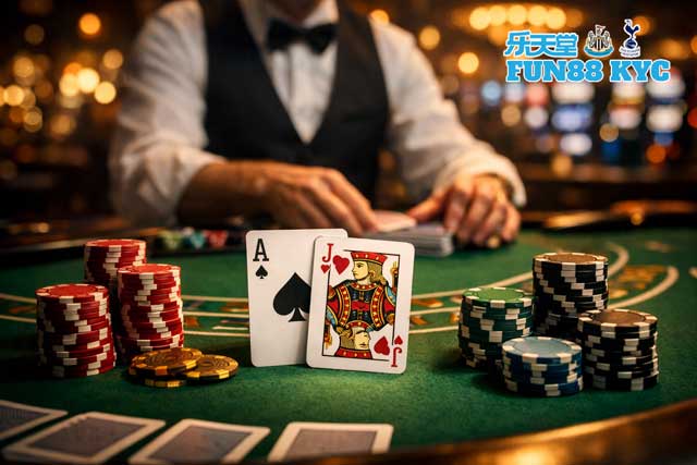 Chơi Blackjack Tại FUN88: Cảm Giác Lật Bài Hồi Hộp Đến Nghẹt Thở 1 Blackjack tại FUN88 có gì khiến người chơi “dính” ngay từ ván đầu?