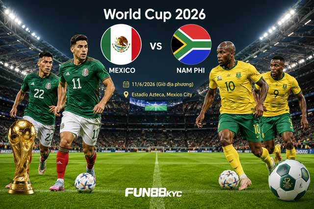 Trận Đấu Đầu Tiên World Cup 2026 là trận nào?