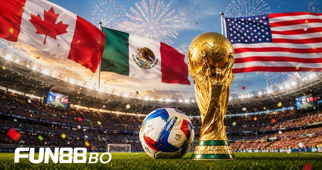 World Cup 2026 Có Gì Khác Biệt So Với Trước? Cùng FUN88 Phân Tích 2 World Cup 2026 khác biệt về quốc gia đăng cai